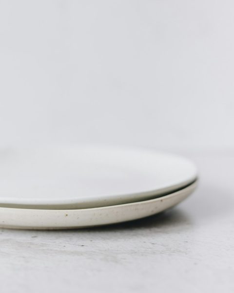 Assiette plate « Écume »